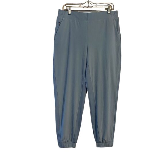 Athleta Pants - ATHLETA Brooklyn Lined‎ Jogger Pants Sz 14 Athleisure Casual Sportwear Golf Blue
